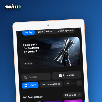 Live dealer roulette wheel streamed through the 1Win app on a mobile phone screen