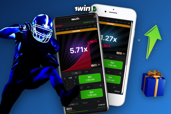 1Win Aviator interface with live chat sidebar and player bet list on screen