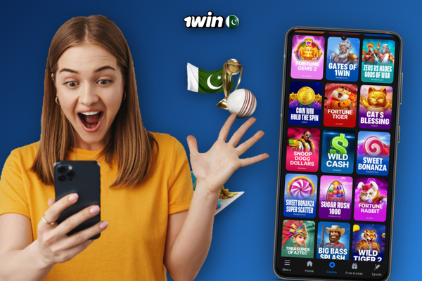 1Win official app displayed beside a Curaçao licence shield, SSL padlock and 2FA security badge