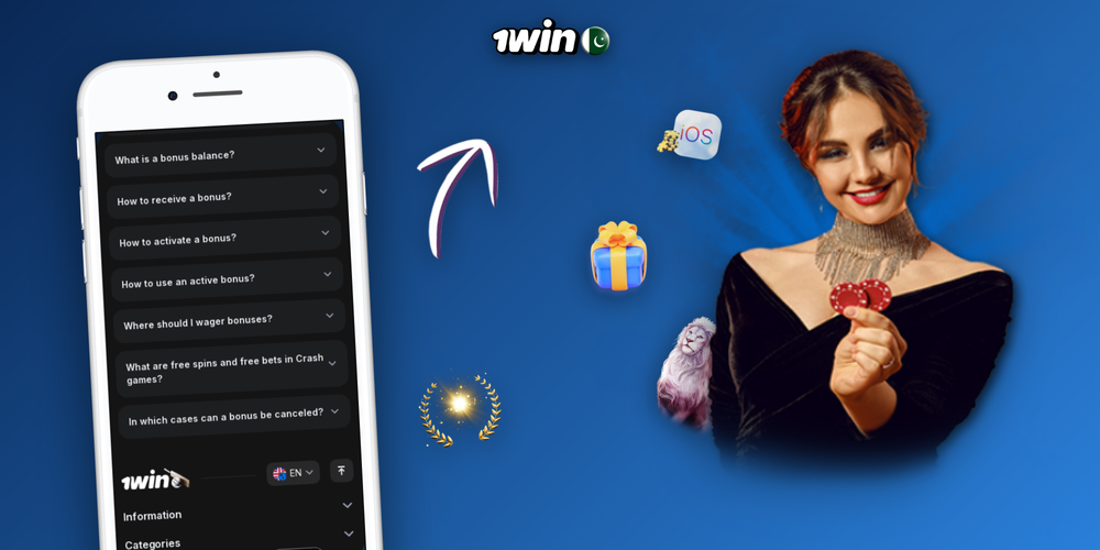 1Win responsible gambling banner reminding players to sign up and play safely at 18+